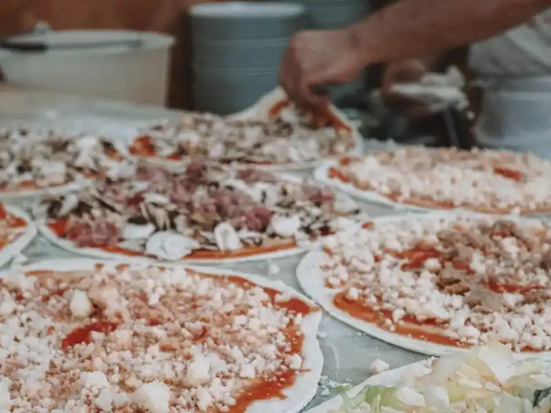Restaurantes em Roma – Pizzeria Da Baffetto – a clássica pizza Romana