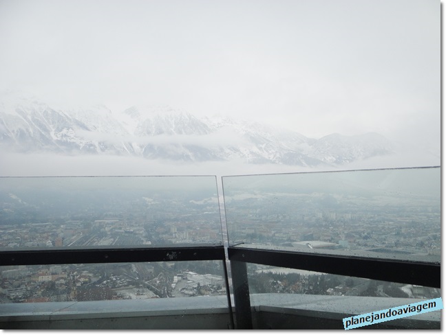 Vista de Innsbruck do Bergisel